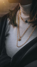 Gilded Layered Necklace