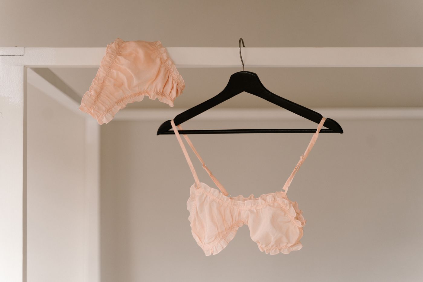 Sheer Mesh Bra & Thong Set